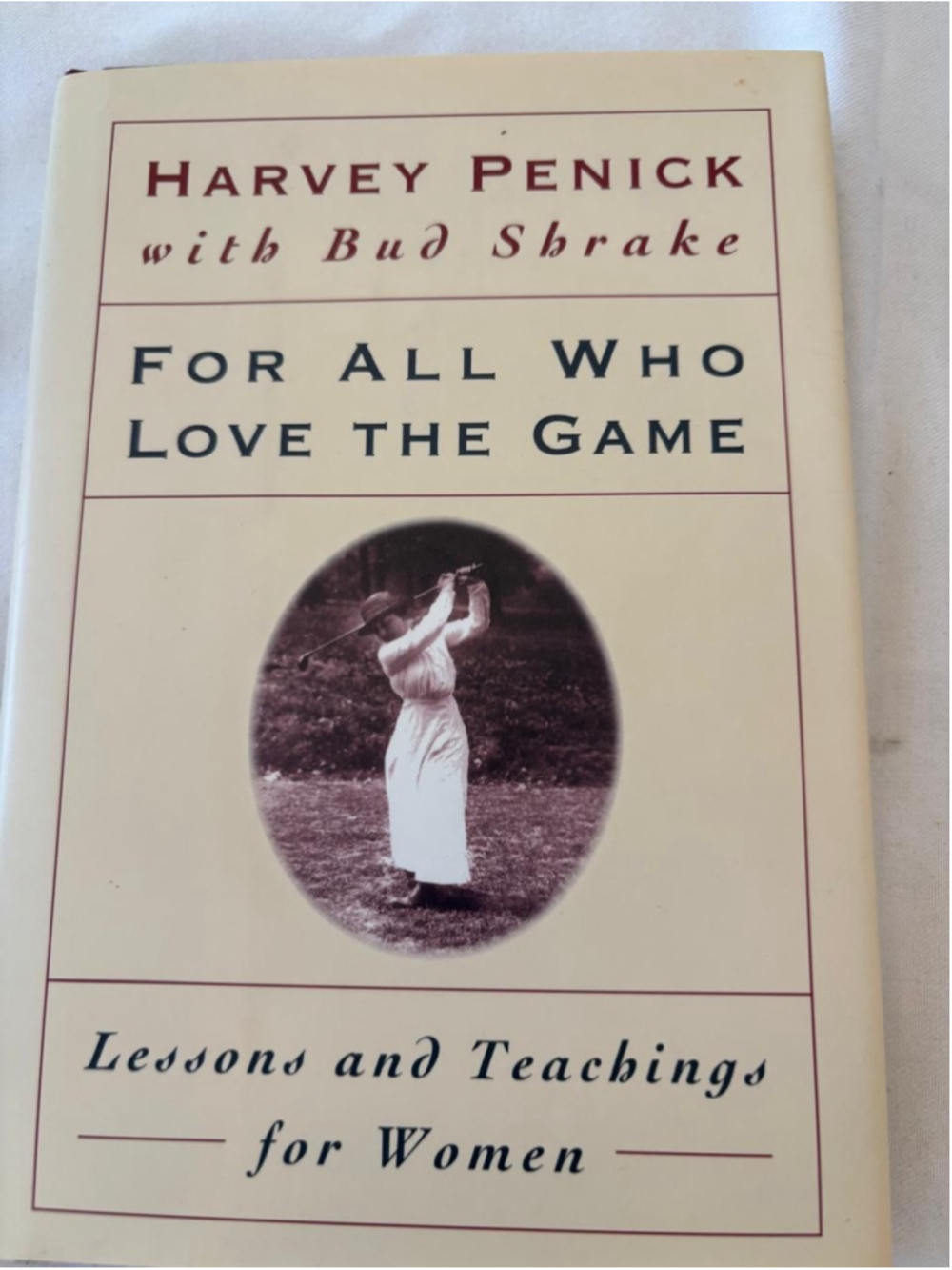 Simon & Schuster For All Who Love The Game Golf Book, One Size, Beige/Brown #E96